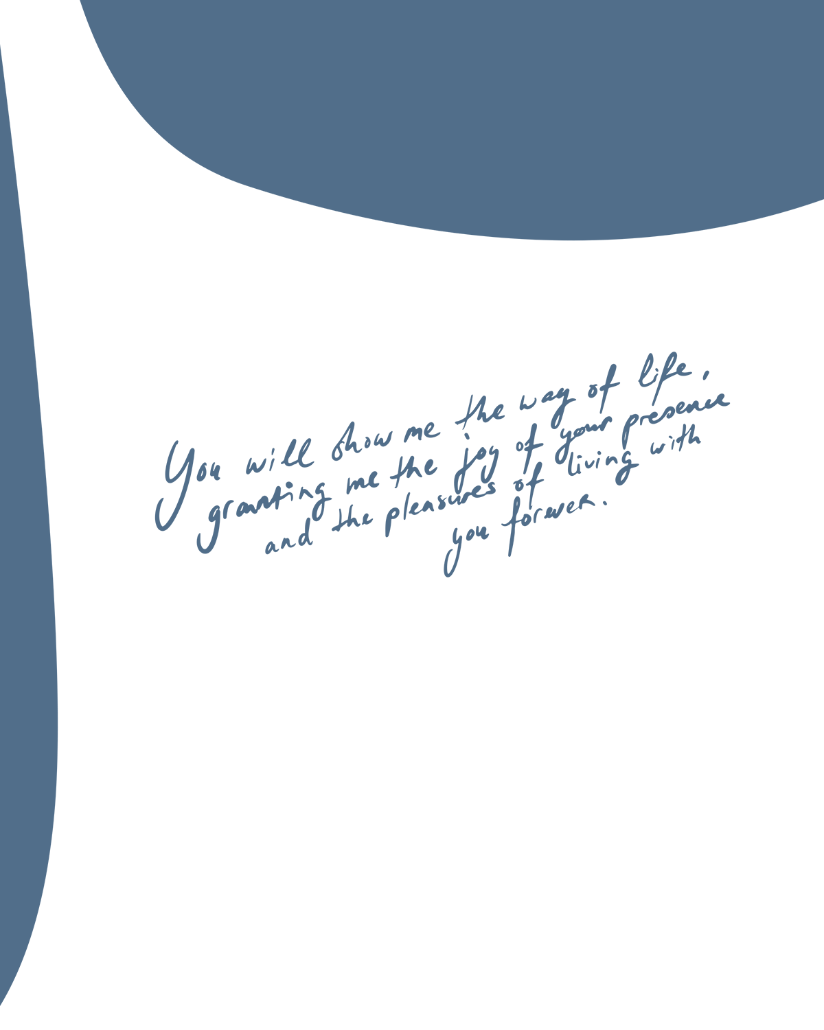 joy gray-blue Bold modern typographic Bible verse handwritten detail hoolyprints