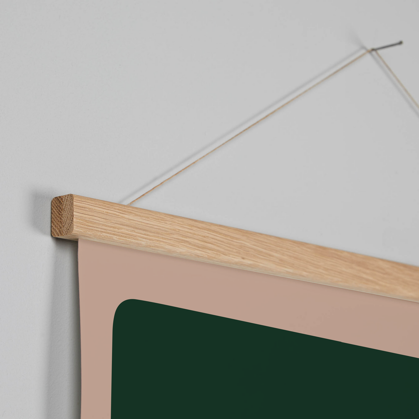 Wooden Poster Hanger