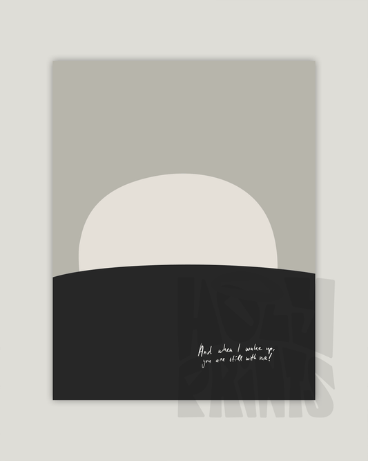 abstract bible verse art print christian grayscale