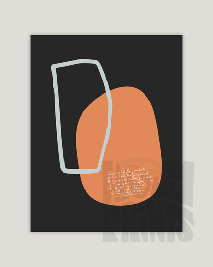 example print bible verse art print abstract hoolyprints
